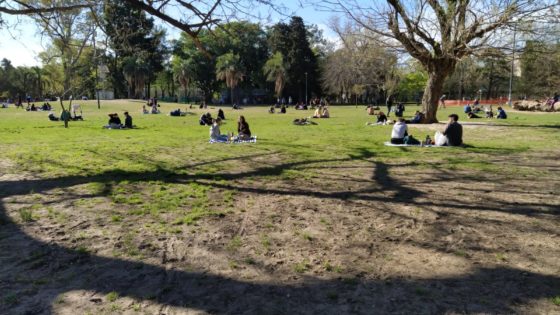 Parque Saavedra primavera